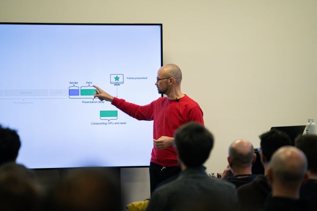 Andrea Verlicchi on stage at Web Day 2026, Milan